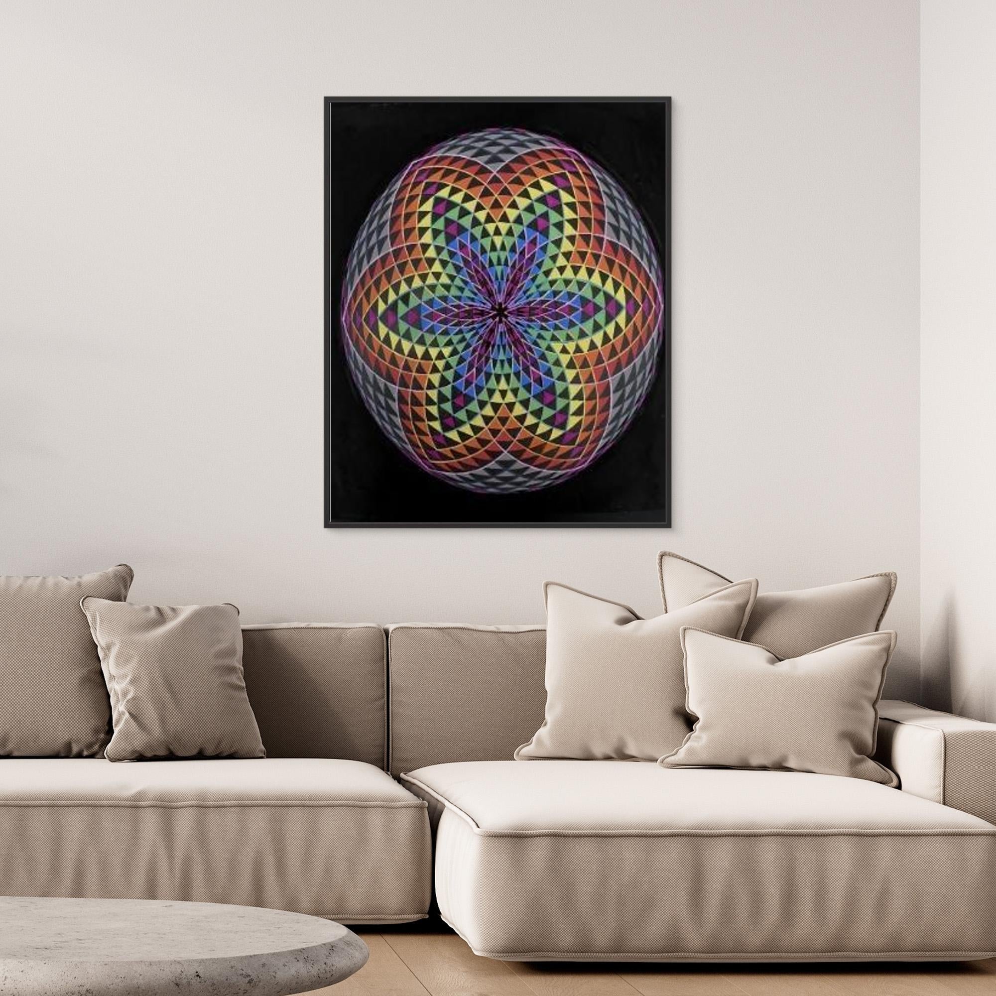 6 pointed star mandala