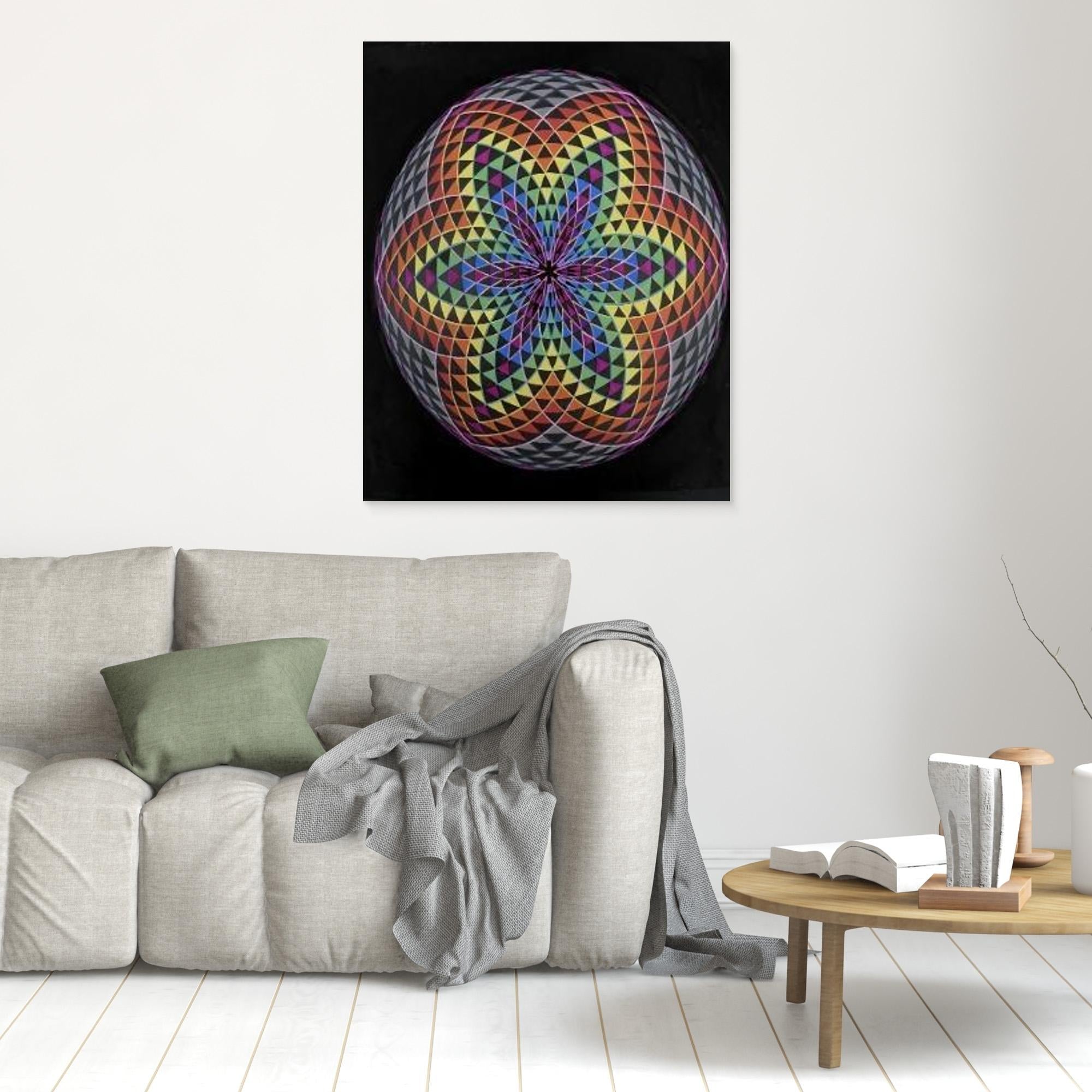 6 pointed star mandala