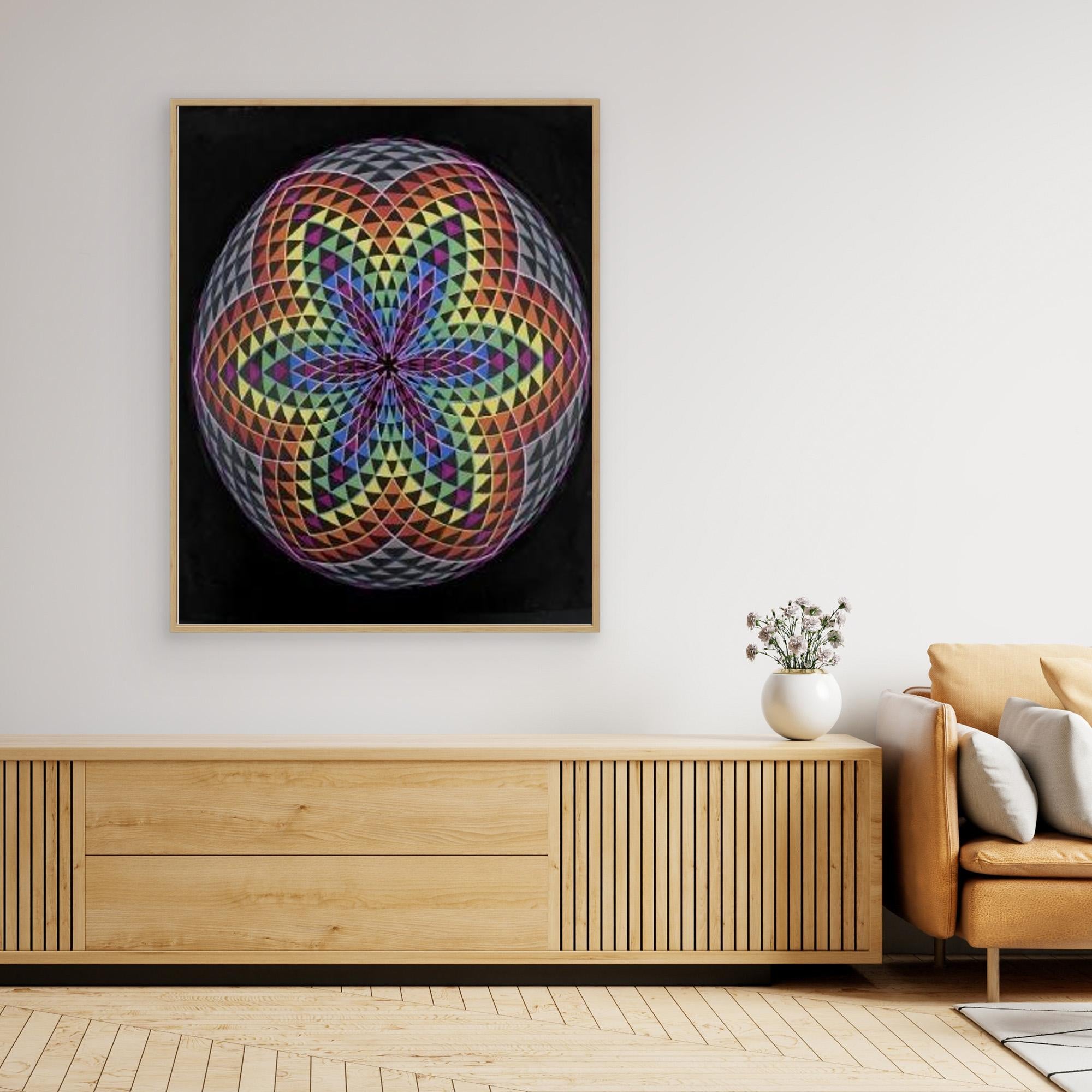 6 pointed star mandala